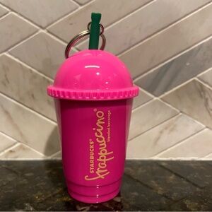 Starbucks Pink Frappuccino Keychain